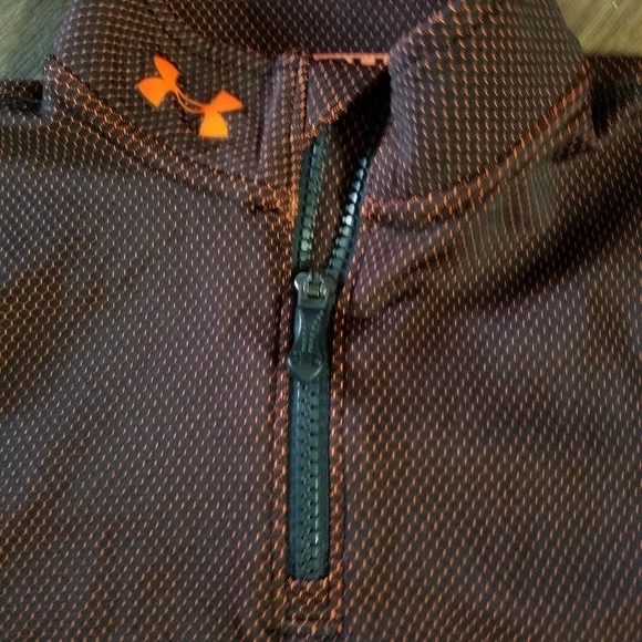 under armour fitted 1/4 zip thin shirt jacket - Picture 3 of 8
